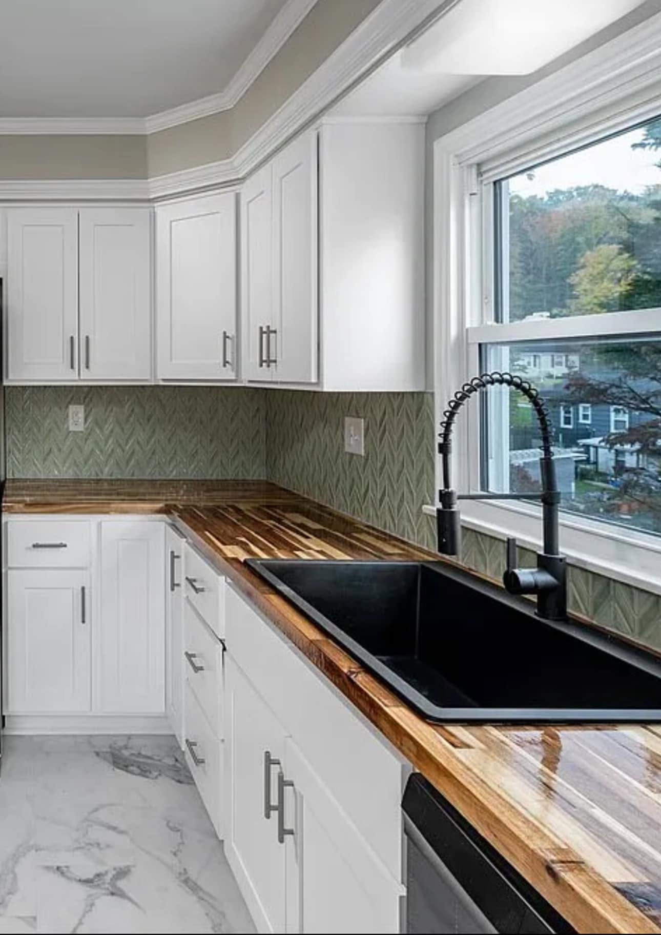 Recently completed kitchen remodel